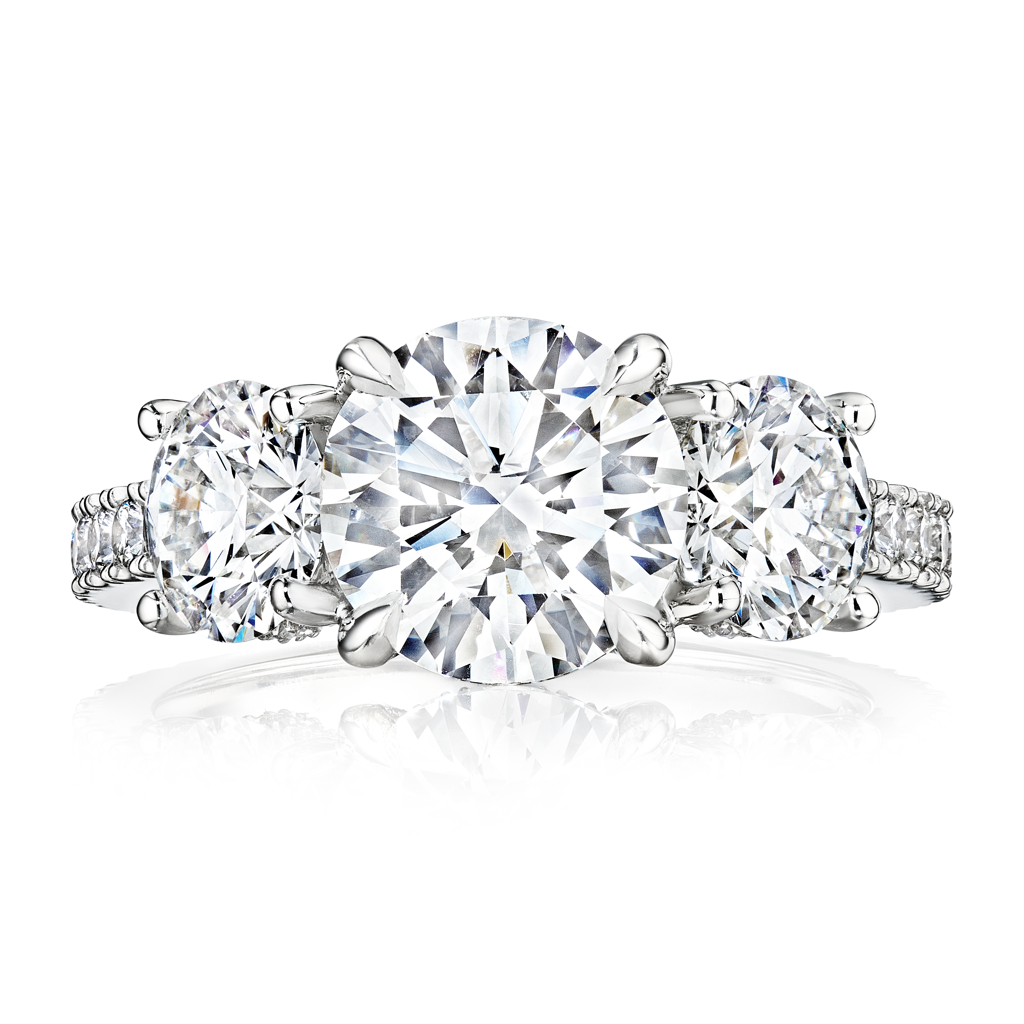 Ec Diamond Jade 3 Stone DENGR050383stone - Uniques - Forever Diamonds | Forever ...