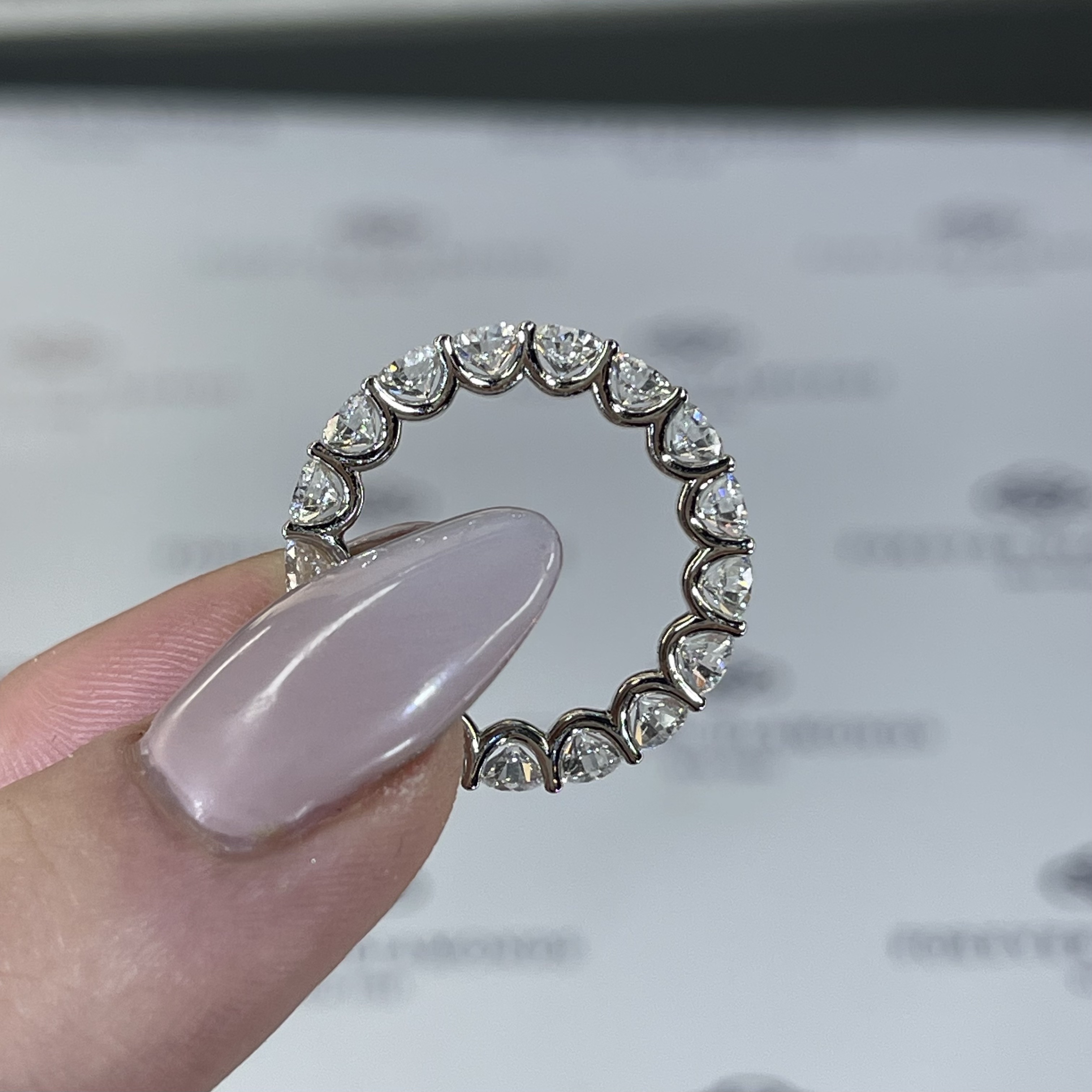 Anna Wedding Band LDWB7002025 PL Made To Order Forever