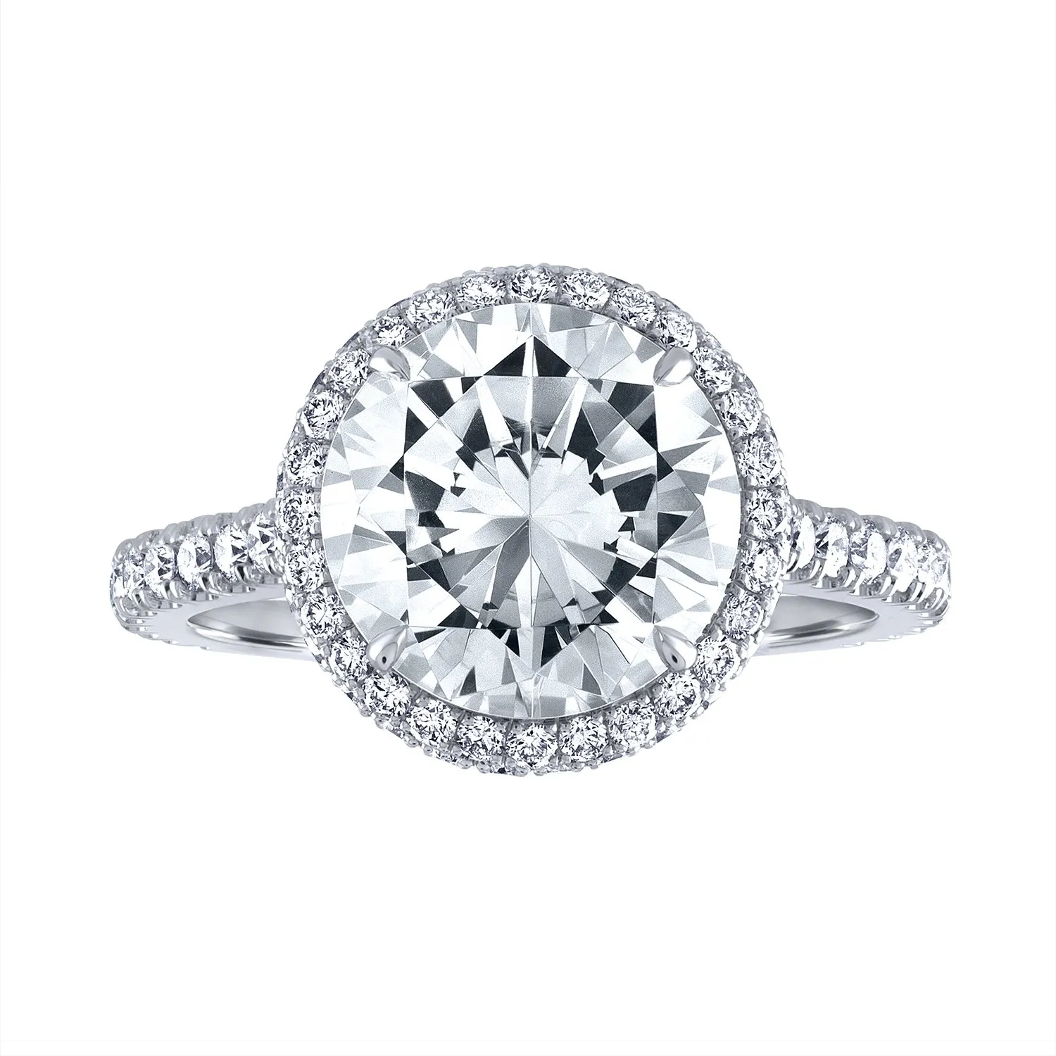 Hazel Custom Engagement Ring Forever Diamonds New York, NY