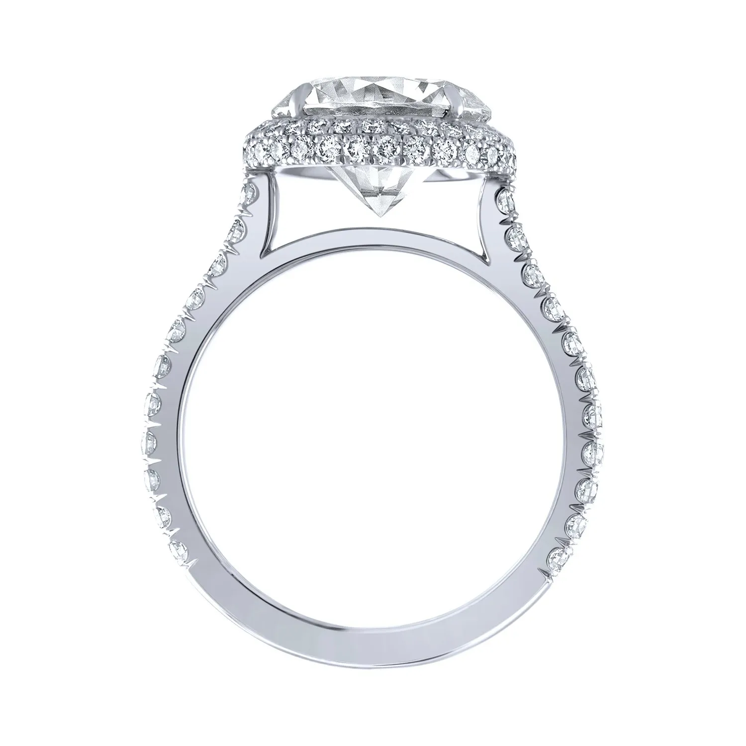 Hazel Custom Engagement Ring Forever Diamonds New York, NY