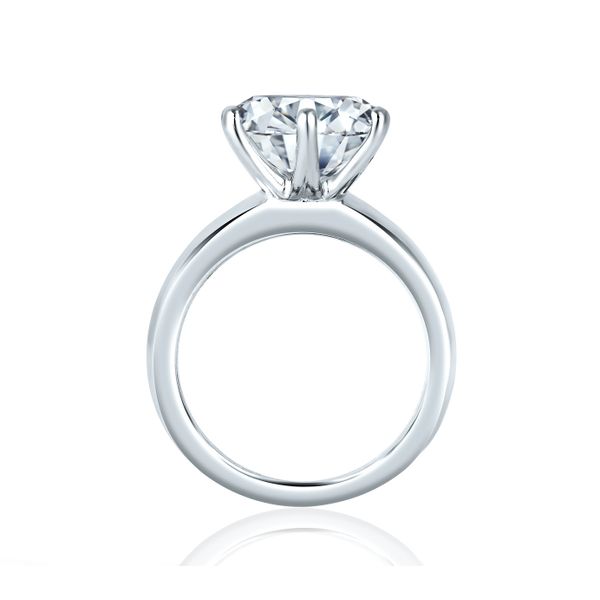 Classic 6 Prong Solitaire Engagement Ring Image 3 Rasmussen Diamonds Mount Pleasant, WI