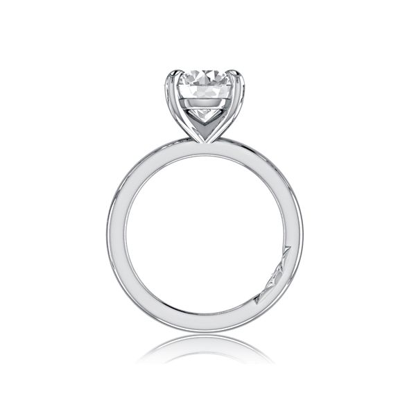 Four Claw Prongs Solitaire Classic Round Diamond Engagement Ring Image 3 Hannoush Jewelers, Inc. Albany, NY
