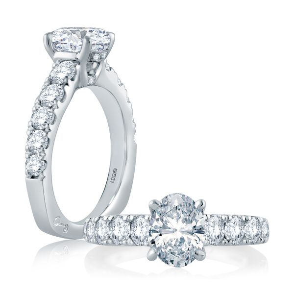 Round Cut Diamond Engagement Ring Hannoush Jewelers, Inc. Albany, NY