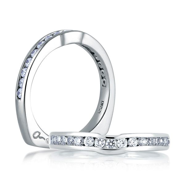Sparkling Diamond Channel Set Band with Signature Shank™ Natale Jewelers Sewell, NJ