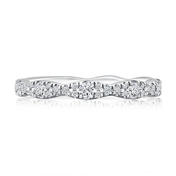 Petite Diamond Fashion Band Image 2 Sather's Leading Jewelers Fort Collins, CO