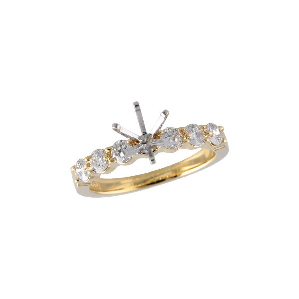 14KT Gold Semi-Mount Engagement Ring Chandlee Jewelers Athens, GA