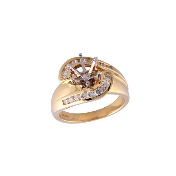 14KT Gold Semi-Mount Engagement Ring Futer Bros Jewelers York, PA