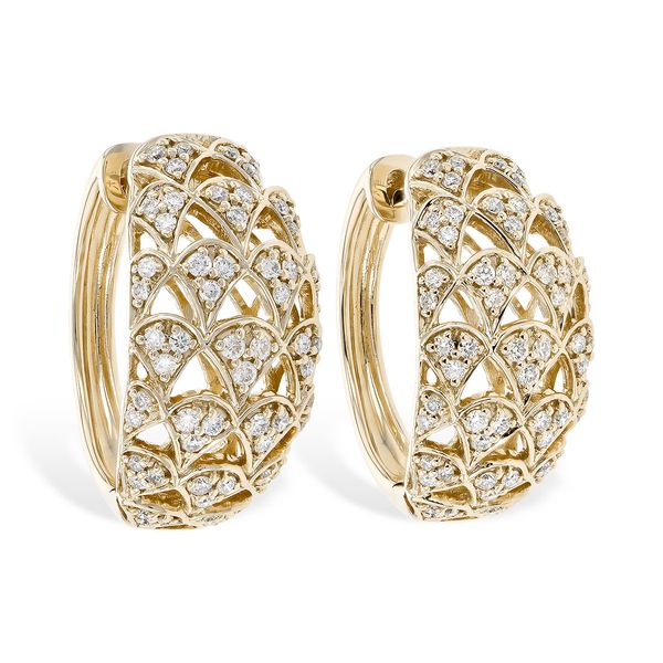 14KT Gold Earrings James Wolf Jewelers Mason, OH