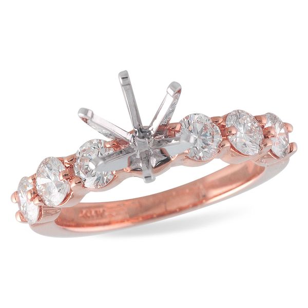 14KT Gold Semi-Mount Engagement Ring Jim Bartlett Fine Jewelry Longview, TX