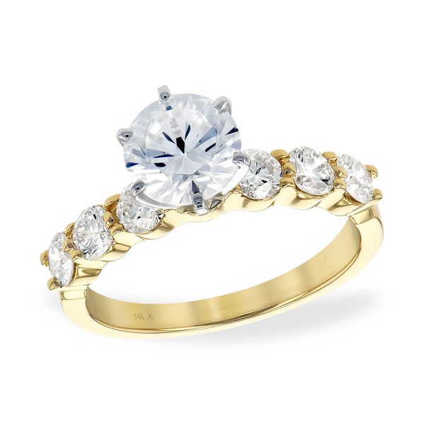 14KT Gold Semi-Mount Engagement Ring J David Jewelry Broken Arrow, OK