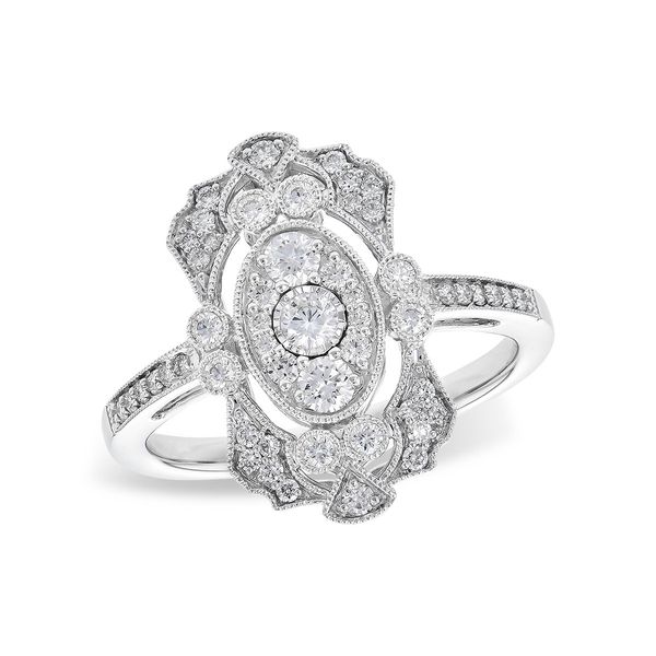 ladies white gold dress rings Shop White Gold Engagement Rings at Robbins Brothers
