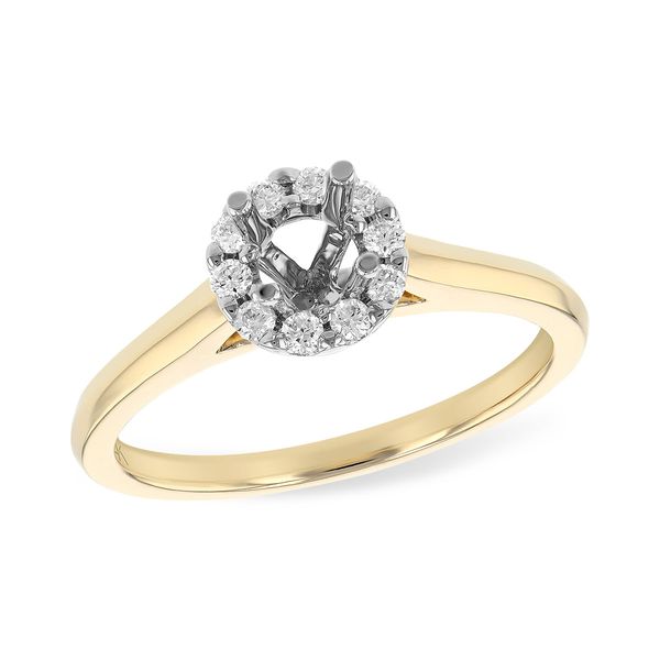 14KT Gold Semi-Mount Engagement Ring I. M. Jewelers Homestead, FL