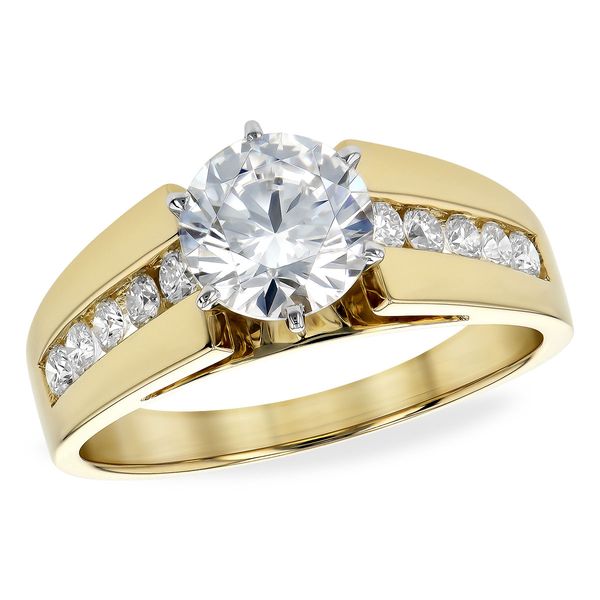 14KT Gold Semi-Mount Engagement Ring James Wolf Jewelers Mason, OH