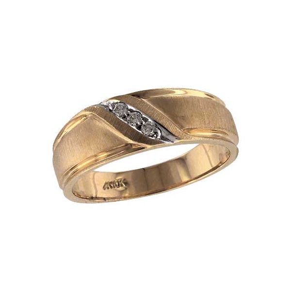 10KT Gold Mens Wedding Ring Gaines Jewelry Flint, MI