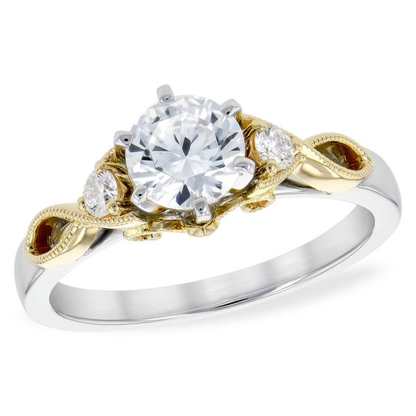 14KT Gold Semi-Mount Engagement Ring Clater Jewelers Louisville, KY