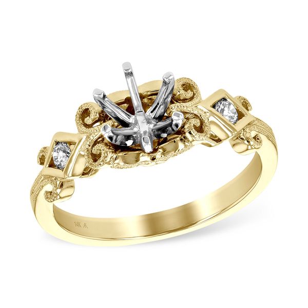 14KT Gold Semi-Mount Engagement Ring Spath Jewelers Bartow, FL