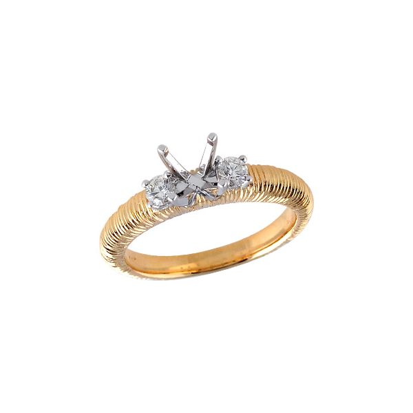 14KT Gold Semi-Mount Engagement Ring Jerald Jewelers Latrobe, PA