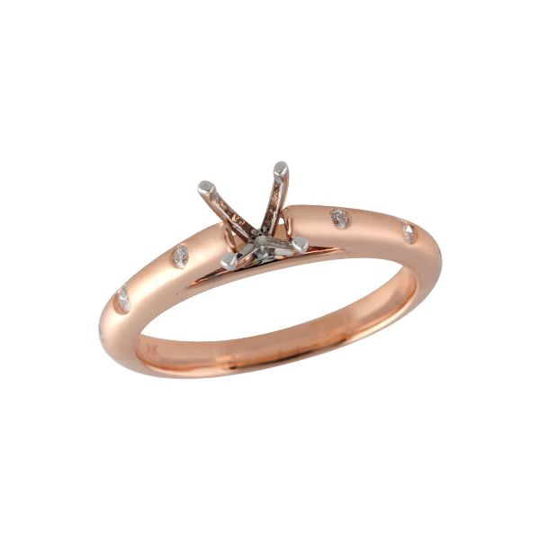 14KT Gold Semi-Mount Engagement Ring Gala Jewelers Inc. White Oak, PA