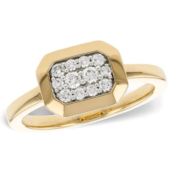 14KT Gold Ladies Diamond Ring