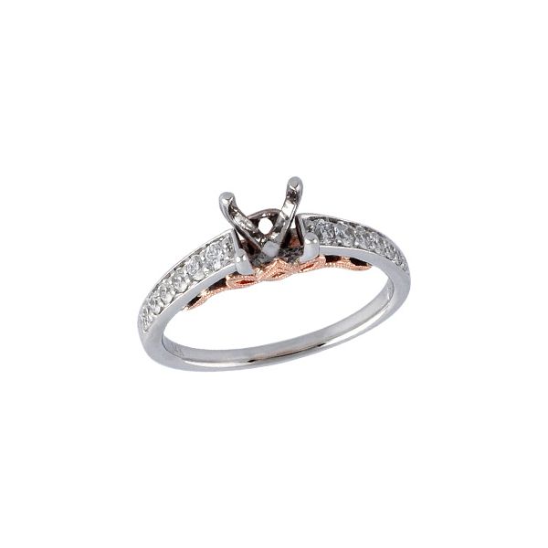 14KT Gold Semi-Mount Engagement Ring Banks Jewelers Burnsville, NC