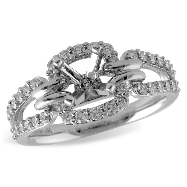 14KT Gold Semi-Mount Engagement Ring Bell Jewelers Murfreesboro, TN