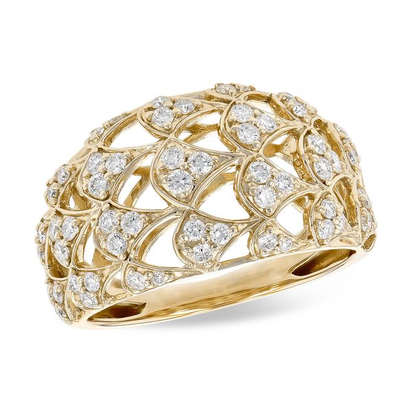 14KT Gold Ladies Diamond Ring John Michael Matthews Fine Jewelry Vero Beach, FL