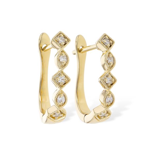 14KT Gold Earrings John Herold Jewelers Randolph, NJ