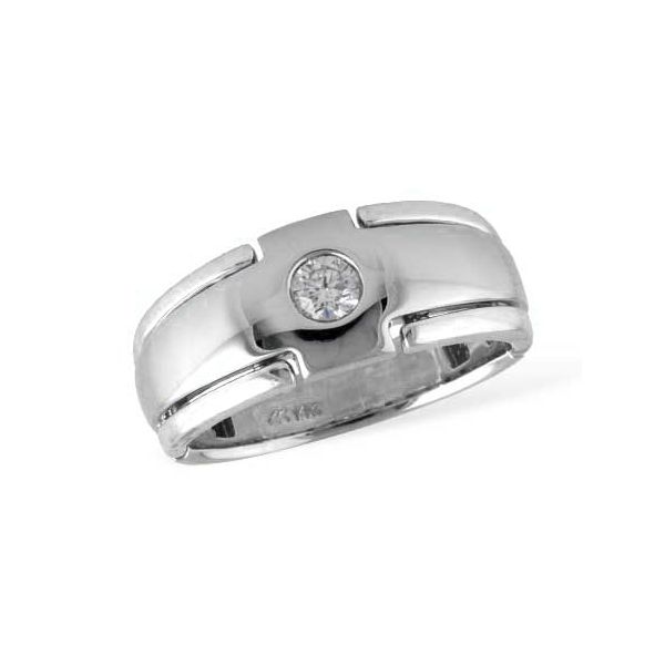 14KT Gold Mens Wedding Ring Johnson Jewellers Lindsay, ON