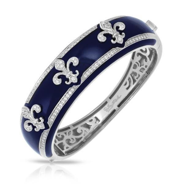 fleur-de-lis-bangle Image 2 Blue Marlin Jewelry, Inc. Islamorada, FL