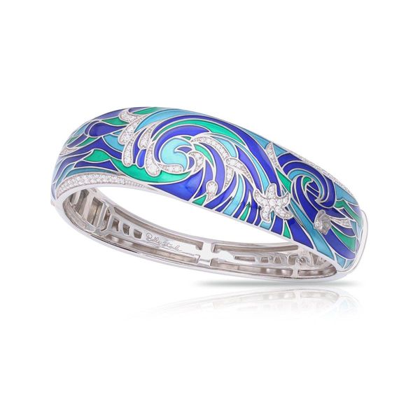 ocean-wave-bangle Ask Design Jewelers Olean, NY