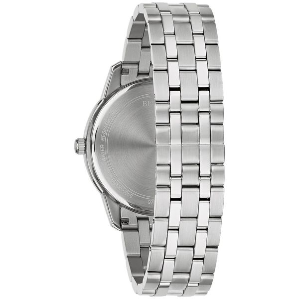 completely bella men's silvertone classic dress watch Bulova Stainless Steel Dress/Classic BUL Mens Watch 96B338 | Bella Jule Fine Jewelry