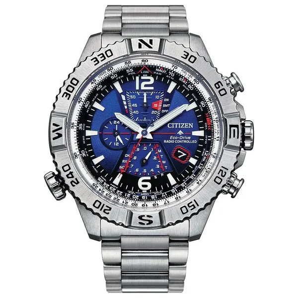 CITIZEN Eco-Drive Promaster Eco Navihawk Mens Stainless Stee