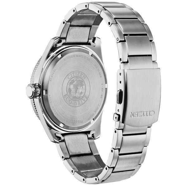 CITIZEN Eco-Drive Weekender Brycen Mens Stainless Steel | Jacqueline's ...
