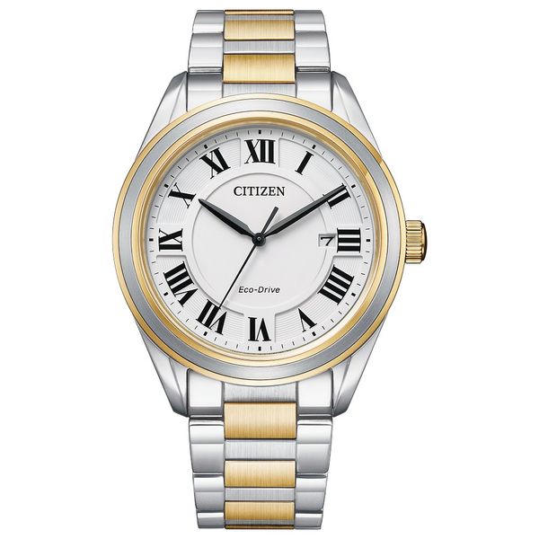 CITIZEN Eco-Drive Dress/Classic Eco Arezzo Mens Stainless Steel Hannoush Jewelers, Inc. Albany, NY