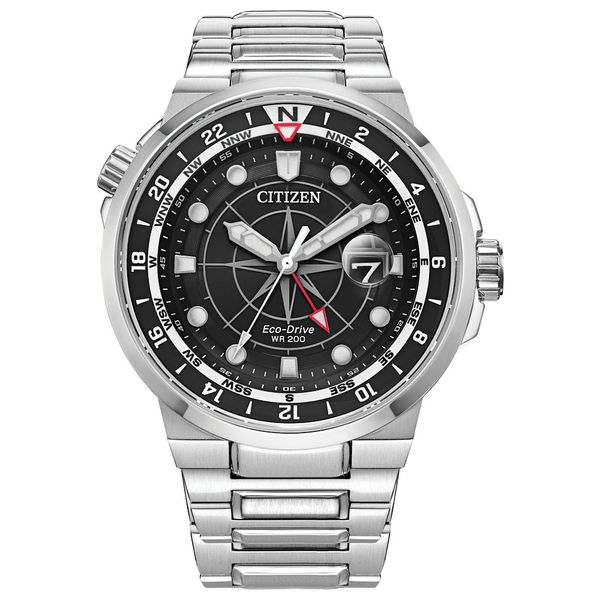 CITIZEN Eco-Drive Sport Luxury Endeavor Mens Stainless Steel Hannoush Jewelers, Inc. Albany, NY