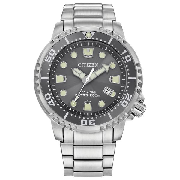 CITIZEN Eco-Drive Promaster Eco Mens Stainless Steel Thomas A. Davis Jewelers Holland, MI
