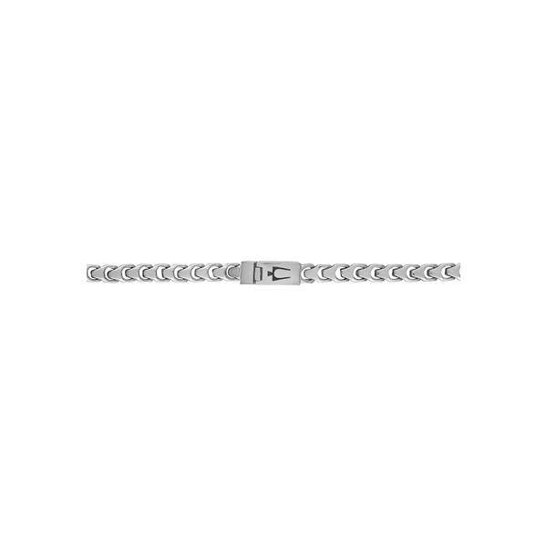 6.0X4.5MM POLISH STEEL CHAIN NECKLACE Image 2 Natale Jewelers Sewell, NJ