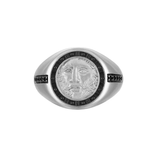 Bulova Sterling Silver 925 Luxury Jewelry Mens Ring Image 2 S&E Jewelers Depew, NY