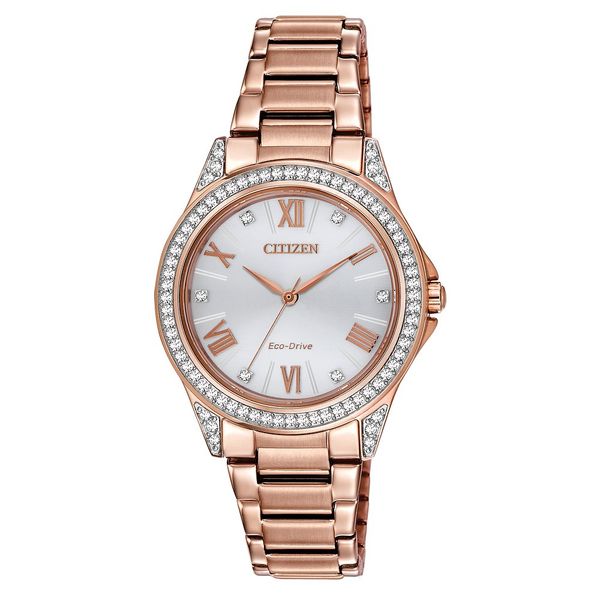 citizen dress classic women's watch ew5602-57d Citizen Eco-Drive Bianca Dress Classic Ladies Watch EW5602-57D