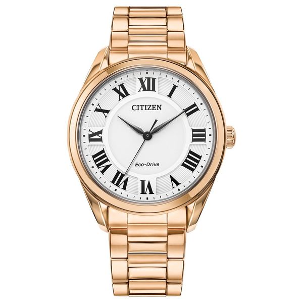CITIZEN Eco-Drive Dress/Classic Eco Arezzo Ladies Stainless Steel Hannoush Jewelers, Inc. Albany, NY