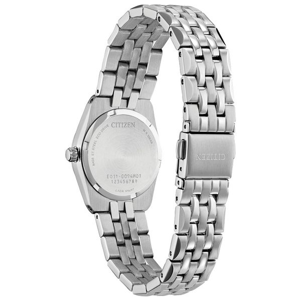 citizen dress classic women's watch Dress Classic Black Dial Leather Strap EM1192-01E