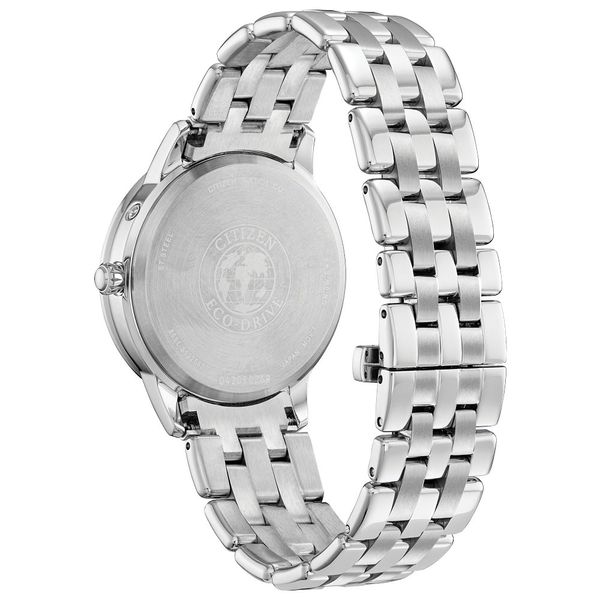 CITIZEN Eco-Drive Dress/Classic Eco Calendrier Ladies Stainless Steel Image 2 House of Silva Wooster, OH