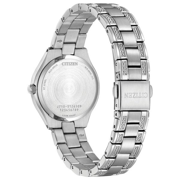 CITIZEN Eco-Drive Dress/Classic Eco Crystal Eco Ladies Stainless Steel Image 2 House of Silva Wooster, OH