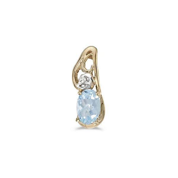 Natural Diamond Aquamarine Necklace in 14k Solid Gold in 2023  Aquamarine  necklace, March birthstone necklace, Diamond aquamarine
