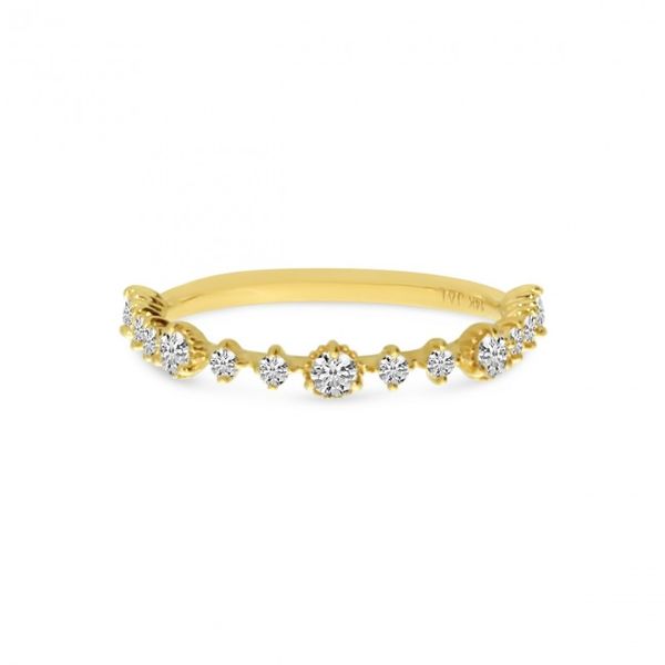 14K Yellow Gold Diamond Stackable Ring Moseley Diamond Showcase Inc Columbia, SC
