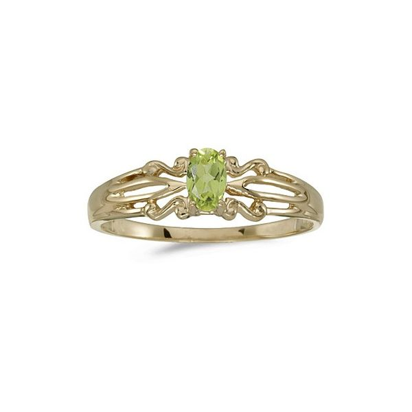 Pre-Loved Peridot Emerald Cut Ring, 14K Yellow Gold | Online Jewelry  Boutique New York – Fortunoff Fine Jewelry