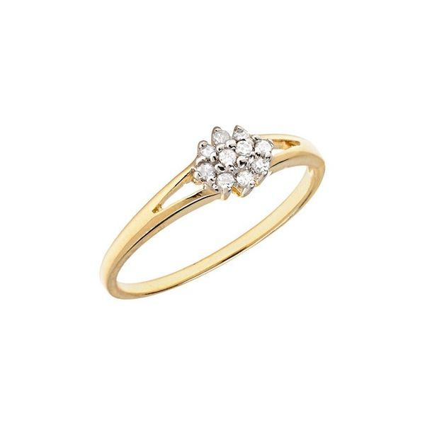 10K Yellow Gold Men's Diamond Ring 0.34ctw - 1213WB | JTV.com