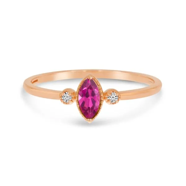 Rose hot sale gold birthstone