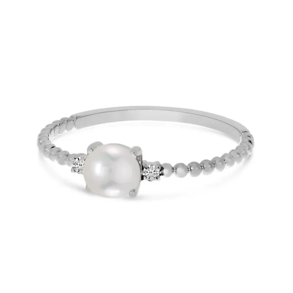 Pearl on sale birthstone ring