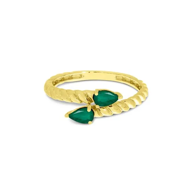 Twist Emerald Bracelet